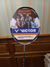 威克多（VICTOR）勝利羽毛球拍全碳素升級版小隼TK-HAWK PRO/S/4U太空銀空拍 曬單實(shí)拍圖