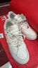耐克NIKE板鞋女空軍一號 AIR FORCE 1運動(dòng)鞋FV3654-111帆白38.5 曬單實(shí)拍圖