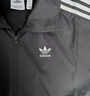 adidas情侶款復(fù)古風(fēng)梭織立領(lǐng)夾克外套男女阿迪達斯官方三葉草 深灰 M 曬單實拍圖