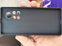 HotFire適用華為nova8pro手機殼 nova 8 Pro保護套 鏡頭全包升級磨砂防摔男女款硅膠軟殼-靜夜黑 曬單實(shí)拍圖