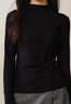 森馬（Semir）長袖T恤女半高領吸濕發(fā)熱抗菌2024冬緊身抓絨打底衫109724101001 曬單實拍圖