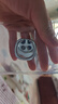 倍思 手機指環(huán)扣 手機支架金屬桌面 直播超薄環(huán)扣支撐后背懶人手機扣360度旋轉 銀 曬單實(shí)拍圖