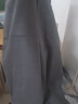 都美姿春季小腳休閑褲男寬松直筒哈倫褲子彈力松緊腰九分百搭長(cháng)褲子男 深灰色 M 曬單實(shí)拍圖
