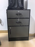 半隅雅居文件柜辦公室儲物柜資料柜帶鎖辦公桌邊柜桌下收納柜小柜子抽屜柜 【兩抽一門(mén)款】65cm黑灰帶滑軌 曬單實(shí)拍圖