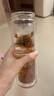 希諾（HEENOOR）雙層玻璃杯男家用商務(wù)辦公泡茶杯子過濾車載水杯XN-9607 410mL 曬單實(shí)拍圖