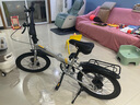 永久折疊自行車(chē)成人男女士變速超輕便攜學(xué)生單車(chē)上班代步通勤車(chē)免安裝 云幕灰 20寸 變速 輻條輪 曬單實(shí)拍圖