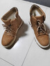 西域駱駝（VANCAMEL）東北雪地靴男款羊皮毛一體冬季棉鞋高幫加厚保暖防水真皮馬丁靴子 姜黃色2269 加厚羊毛款 41 標(biāo)準(zhǔn)運(yùn)動(dòng)鞋碼 曬單實(shí)拍圖