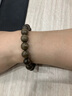 熙鴛老料天然金絲楠木手串男士收藏級文玩木制盤(pán)玩手鏈女款生日禮物 陰沉料-金絲楠木【珠徑約12mm】 曬單實(shí)拍圖