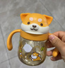 babycare柴犬兒童水杯嬰兒學(xué)飲杯寶寶吸管杯防嗆夏季水壺PPSU-海鷗閥 曬單實拍圖