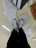 阿迪達斯 （adidas）女 運動(dòng)型格系列 VL COURT 3.0 休閑鞋 KJ4000 白色  38  曬單實(shí)拍圖