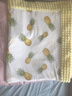 ibaby/英倫寶貝開(kāi)學(xué)午休毯兒童四季通用被子幼兒園春秋 睡毯80*100cm/沁心菠蘿/ 曬單實(shí)拍圖