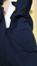 恒源祥男裝純棉運動長褲男士夏季款純色寬松直筒松緊腰百搭休閑褲 直筒黑色 春秋款XL碼【135-165斤】 曬單實拍圖