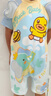 B.Duck小黃鴨兒童泳衣男女寶寶連體防曬耐氯1-3歲嬰幼兒游泳衣【A類(lèi)】 曬單實(shí)拍圖