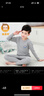 恒源祥兒童內衣套裝純棉男童青少年秋衣秋褲 男孩中大童學(xué)生全棉睡衣家居服 布魯灰150 曬單實(shí)拍圖