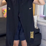 NIKE3BRAND 耐克男女童純棉針織長(cháng)褲2025秋季側邊logo運動(dòng)薄款長(cháng)褲 曬單實(shí)拍圖