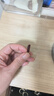 AJIDOU阿吉豆耳釘復古金紅拼接耳圈生日禮物送女友輕奢小眾高級感耳環(huán) 曬單實(shí)拍圖