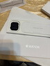 Apple/蘋(píng)果 Watch Series 10 智能手表GPS款42毫米亮黑色鋁金屬表殼濃墨色回環(huán)式運動(dòng)表帶MX1Q3CH/B 曬單實(shí)拍圖