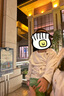 white wheat兒童2025秋季新款上衣竹節棉抗菌純棉男女童厚長(cháng)袖T恤 米色 100 曬單實(shí)拍圖
