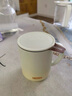 膳魔師（THERMOS）馬克杯不銹鋼茶杯大容量把手杯保溫咖啡杯團購生日禮物TEMC 【鍍鈦茶漏】青提茉莉 400ml 曬單實(shí)拍圖