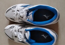 美津濃（MIZUNO）乒乓球鞋男款女專(zhuān)業(yè)透氣耐磨防滑運動(dòng)鞋183028 白藍40.5 曬單實(shí)拍圖