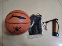 李寧（LI-NING）籃球7號CBA比賽成人兒童青少年中考室內外訓練標準七號 PU443 曬單實(shí)拍圖