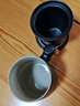 京東京造茶杯便攜式黑陶茶泡茶壺茶杯功夫茶具辦公杯隨身茶壺容量400ml 曬單實(shí)拍圖