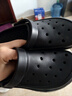 斯凱奇（Skechers）洞洞鞋女款夏季透氣防滑拖鞋涼鞋沙灘休閑鞋111514 全黑色/BBK 39 曬單實(shí)拍圖