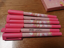 得力（deli）學(xué)生兒童文具美術(shù)雙頭勾線(xiàn)筆細桿記號筆 甜心女孩勾邊描線(xiàn)馬克筆 6支黑 S562-G 曬單實(shí)拍圖