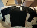 京東京造運動(dòng)T恤男速干排汗健身跑步運動(dòng)長(cháng)袖t恤24秋 黑色 XXL  曬單實(shí)拍圖