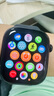 Apple/蘋(píng)果 Watch Series 10 智能手表GPS款46毫米亮黑色鋁金屬表殼黑色運動(dòng)型表帶M/L MX273CH/B 曬單實(shí)拍圖
