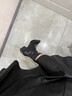 啄木鳥(niǎo)尖頭歐美短靴女2025秋冬新款女靴子時(shí)裝粗跟瘦瘦靴小眾設計馬丁靴 黑色 38 曬單實(shí)拍圖