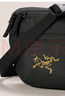 ARC'TERYX始祖鳥 MANTIS 1 WAIST PACK 便攜 男女同款 腰包 24K BLACK/黑色 均碼 曬單實(shí)拍圖