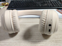 聯(lián)想（Lenovo）【熱銷(xiāo)100萬(wàn)件】頭戴式無(wú)線(xiàn)藍牙耳機電競游戲有線(xiàn)兩用重低音樂(lè )運動(dòng)降噪通用蘋(píng)果小米手機 TH10米白 曬單實(shí)拍圖