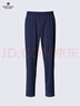 優(yōu)衣庫合作款男裝高彈力運(yùn)動(dòng)長(zhǎng)褲防紫外線休閑褲輕薄常規(guī)款480412 09 黑色 L /175/88A 曬單實(shí)拍圖