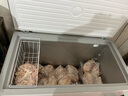 美菱（MeiLing）冰柜300升臥式頂開門家用商用減霜冷藏大冷凍大容量冷柜冰箱一級能效斷電保溫保鮮速凍補貼電冰柜 純白 300L 曬單實拍圖