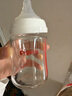貝親（Pigeon）玻璃奶瓶寬口徑防脹氣160ml S號(hào)奶嘴 1月+ AA186  曬單實(shí)拍圖