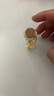 真愛(ài)?福如金黃金 金豆 足金999.9 金豆 禮物 投資 理財  送禮 禮品 1g金豆*3（3g）帶證書(shū)送瓶子 曬單實(shí)拍圖