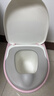 babycare馬桶坐便器蹲便器兒童馬桶仿真馬桶坐便圈2-6歲寶寶便盆維爾粉 曬單實(shí)拍圖