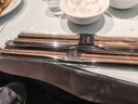 美廚（maxcook）筷子 天然無(wú)蠟雞翅木筷子煎炸火鍋筷子兩雙裝32cm加長(cháng) MCPJ184 曬單實(shí)拍圖