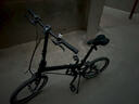 大行（DAHON）折疊自行車20英寸8級變速經(jīng)典P8單車KBC083 黑色經(jīng)典版-京倉 曬單實拍圖