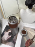 HnSeFe雙層純鈦保溫杯高檔商務(wù)水杯男女士便攜茶水分離燜茶杯定制禮品 400ml-皓月銀 曬單實(shí)拍圖