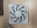 Thermalright(利民) TL-C12CW 白色12cm入門(mén)級風(fēng)壓扇 經(jīng)典磁穩S-FDB軸承  4PIN串接PWM接頭 1550轉速 曬單實(shí)拍圖