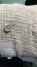 頂瓜瓜頂呱呱睡衣女春秋純棉紗布情侶可外穿家居服套裝女西梅紫  160 曬單實(shí)拍圖