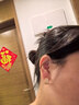 She's茜子飾品梔子花環(huán)925銀針耳釘小眾設計感耳環(huán)生日禮物送女友 曬單實(shí)拍圖