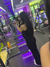 貓人（MiiOW）喇叭褲女2025秋季外穿微喇黑色鯊魚褲高腰收腹提臀休閑打底瑜伽褲 曬單實(shí)拍圖