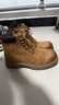 百麗（Belle）厚底馬丁靴工裝靴男鞋2025新款冬商場(chǎng)同款休閑靴加絨8WH01DD5預售 黃/棕（單里） 41 (255mm) 曬單實(shí)拍圖