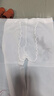 兒童舞蹈襪夏季薄款女孩打底襪超薄防勾絲寶寶白色絲襪女童打底褲 夏季超薄舞蹈襪【白色】 1條 9-12歲 (2XL) 建議身高：140-160 曬單實(shí)拍圖