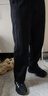 森馬（Semir）休閑褲男發(fā)熱抑菌針織衛褲寬松直筒褲25冬長(cháng)褲子百搭109725127104 曬單實(shí)拍圖