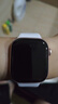 Apple/蘋果 Watch S11 智能手表GPS款42毫米玫瑰金色鋁金屬表殼淡桃粉色運動型表帶S/M MEUN4CH/B 曬單實拍圖