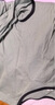 貓人兒童睡衣男童夏季小孩純棉中大童七分袖家居服套裝 灰綠 140  曬單實(shí)拍圖